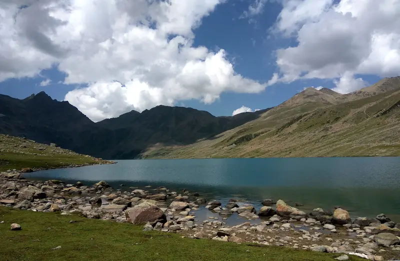 Gangbal Lake below Mount Haramukh