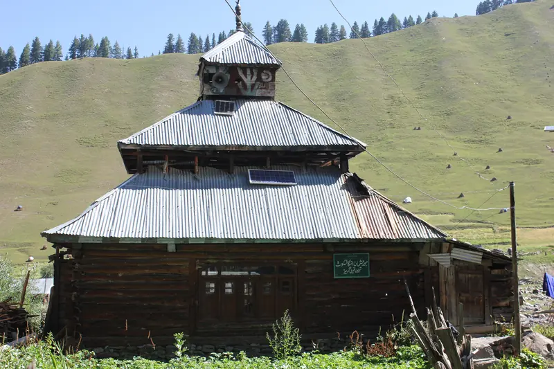 A wooden mosque in Gurez
