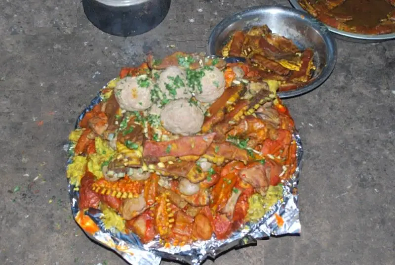 A wazwan dinner