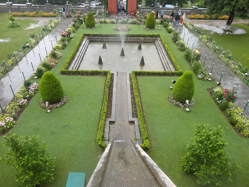 Terraces of Nishat Bagh
